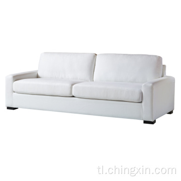 White Fabric Sofa Sets Living Room Furniture Sofa.